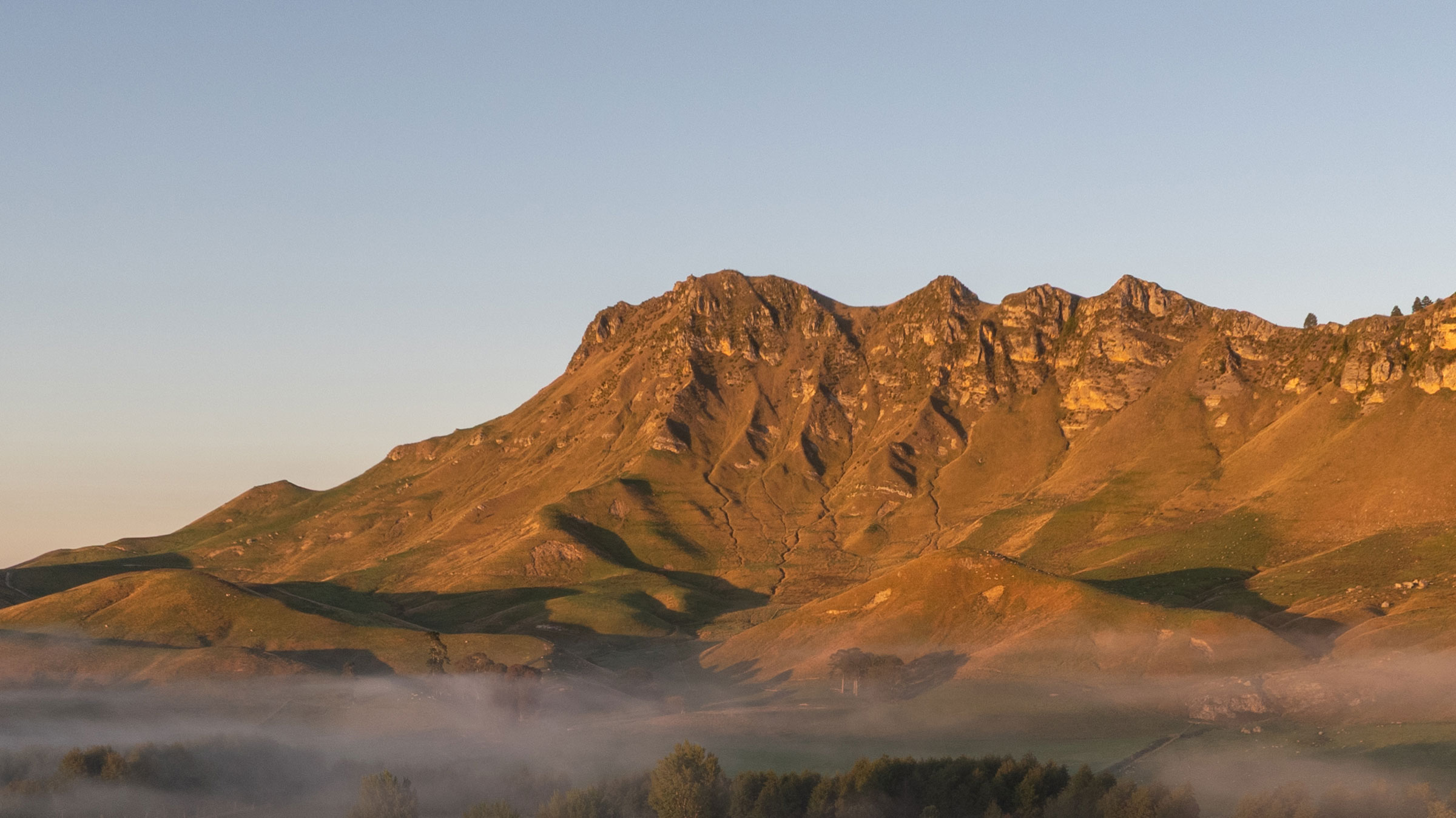 Te Mata Peak, sunrise